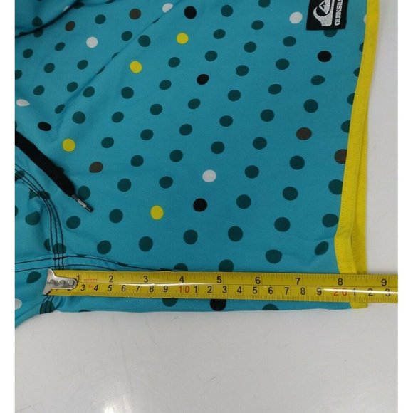 Quicksilver poka dot women's board shorts Size 31 Aqua colour - Picture 9 of 10